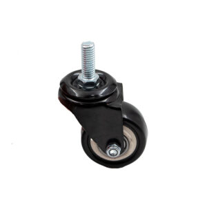גלגל PVC שחור בורג דגם W35150
