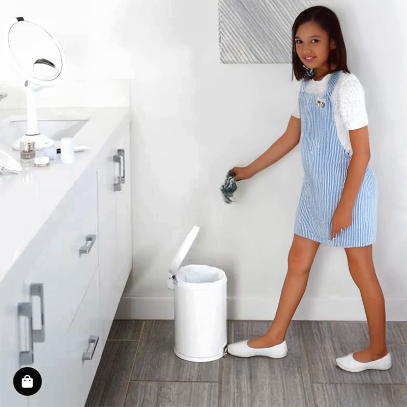 פח דוושה עגול דגם cw1853cb – תמונה 3