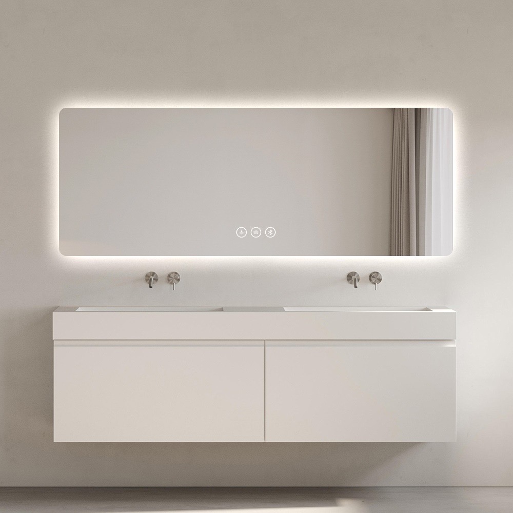 מראה חכמה עם תאורת LED וטכנולוגיה מתקדמת – תמונה 4
